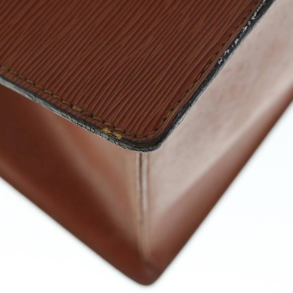 LOUIS VUITTON Epi Riviera Hand Bag Brown M48183 LV Auth 63758 - Picture 8 of 16